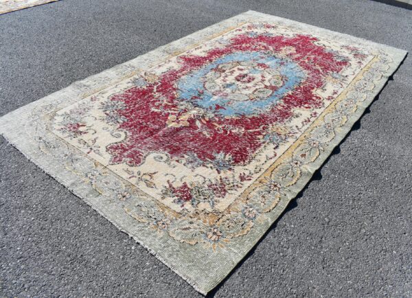 6.4 ft. x 10.6 ft. Vintage Turkish Rug TR99706 Image 1
