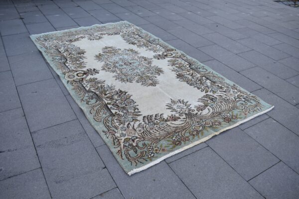 4.1 ft. x 7.4 ft. Vintage Turkish Rug TR99716 Image 3