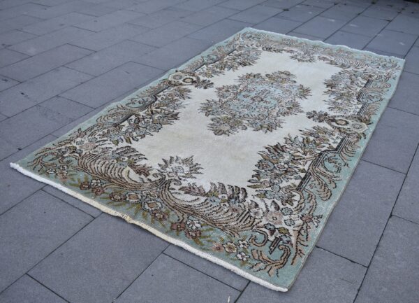 4.1 ft. x 7.4 ft. Vintage Turkish Rug TR99716 Image 1