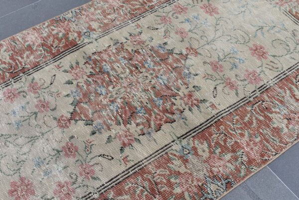 3.6 ft. x 6.9 ft. Vintage Turkish Rug TR99756 Image 5