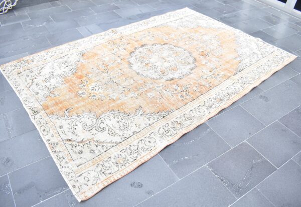 6 ft. x 9 ft. Vintage Turkish Rug TR99776 Image 1