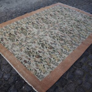 6.3 ft. x 8.9 ft. Vintage Turkish Rug TR99826 Image 1