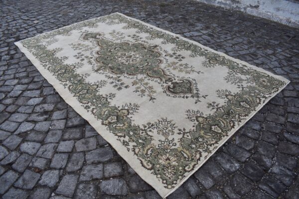6 ft. x 9.8 ft. Vintage Turkish Rug TR99926 Image 3