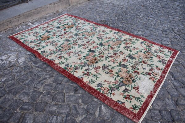 4.7 ft. x 8.2 ft. Vintage Turkish Rug TR99956 Image 2