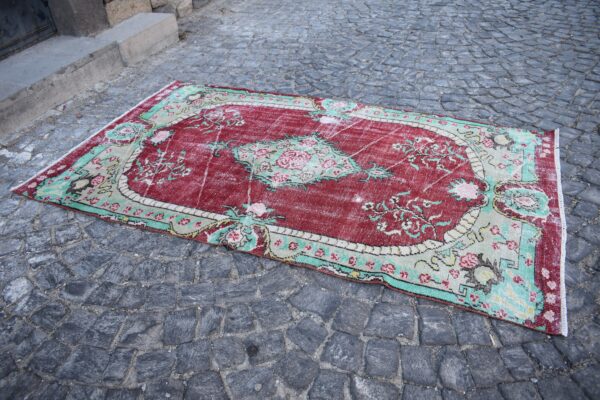 4.7 ft. x 8.1 ft. Vintage Turkish Rug TR99986 Image 4