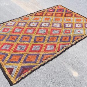 5 ft. x 8.1 ft. Vintage Kilim Rug TR60052 Image 1