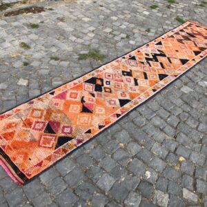 2.2 ft. x 11 ft. Vintage Turkish Rug TR20127 Image 1