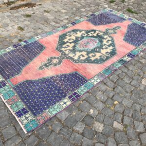 4.5 ft. x 9.5 ft. Vintage Turkish Rug TR20157 Image 1