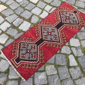1.2 ft. x 3 ft. Vintage Turkish Rug TR20397 Image 1