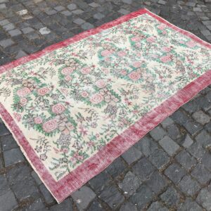 3.8 ft. x 6.1 ft. Vintage Turkish Rug TR20597 Image 1