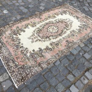 3.7 ft. x 6.6 ft. Vintage Turkish Rug TR20707 Image 1