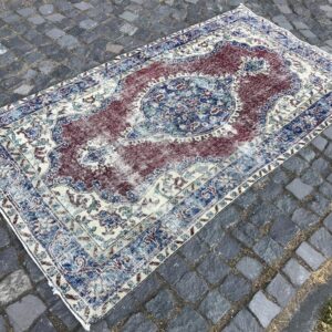 3.8 ft. x 7 ft. Vintage Turkish Rug TR20847 Image 1