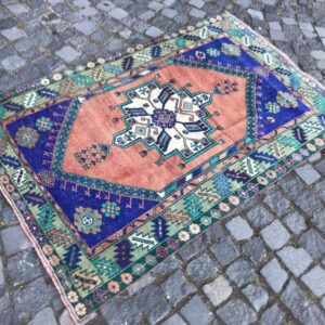 3.7 ft. x 5.7 ft. Vintage Turkish Rug TR20937 Image 1