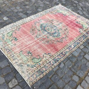 4.4 ft. x 6.7 ft. Vintage Turkish Rug TR21017 Image 1