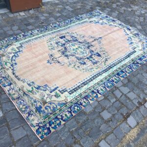 5.3 ft. x 8.2 ft. Vintage Turkish Rug TR21327 Image 1