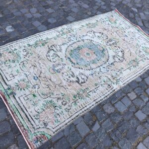 4 ft. x 7.3 ft. Vintage Turkish Rug TR21337 Image 1