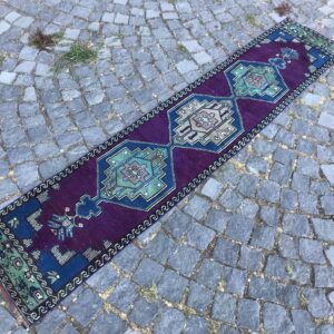 1.3 ft. x 8.2 ft. Vintage Turkish Rug TR21397 Image 1