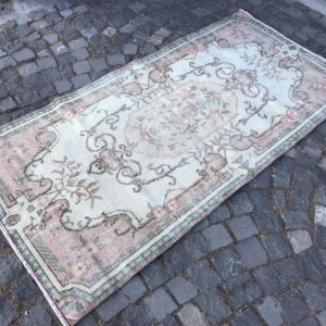 3.4 ft. x 6.8 ft. Vintage Turkish Rug TR21587 Image 1