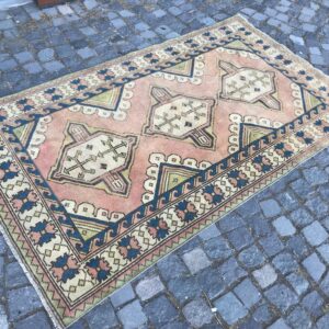 4.2 ft. x 7.1 ft. Vintage Turkish Rug TR21717 Image 1
