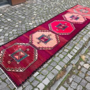 3.2 ft. x 12.3 ft. Vintage Turkish Rug TR21757 Image 1
