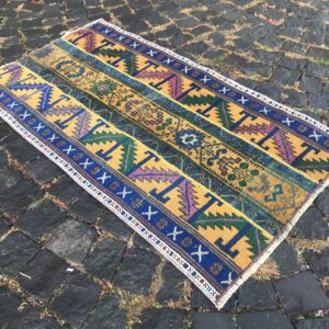 2.3 ft. x 4.1 ft. Vintage Patchwork Rug TR21884 Image 1