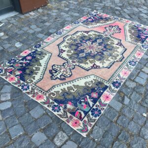 4.2 ft. x 7.3 ft. Vintage Turkish Rug TR21897 Image 1