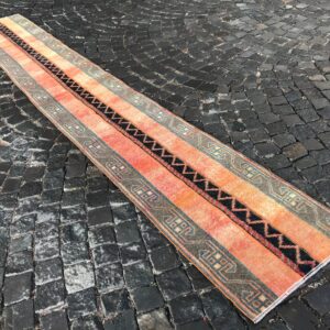 1.9 ft. x 13 ft. Vintage Patchwork Rug TR21944 Image 1