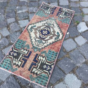 1.2 ft. x 2.7 ft. Vintage Turkish Rug TR22187 Image 1