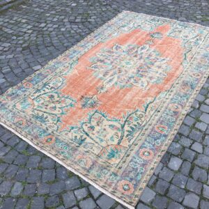 5.9 ft. x 9.7 ft. Vintage Turkish Rug TR22297 Image 1