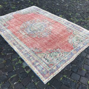 5.1 ft. x 7.6 ft. Vintage Turkish Rug TR22387 Image 1