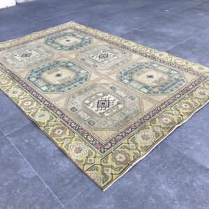4.4 ft. x 6.8 ft. Vintage Turkish Rug TR22957 Image 1