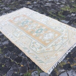 3.9 ft. x 6.3 ft. Vintage Turkish Rug TR22987 Image 1