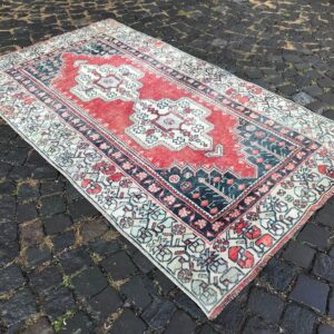 3.9 ft. x 6.9 ft. Vintage Turkish Rug TR23187 Image 1