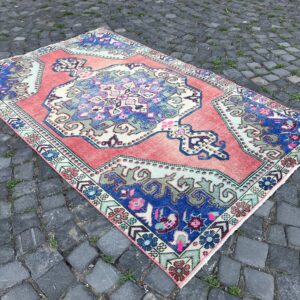 4.1 ft. x 7 ft. Vintage Turkish Rug TR23207 Image 1