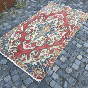 4 ft. x 7.2 ft. Vintage Turkish Rug TR23327 Image 1