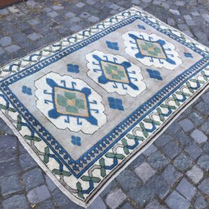 4 ft. x 5.8 ft. Vintage Turkish Rug TR23367 Image 1