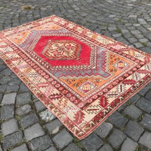 3.6 ft. x 6 ft. Vintage Turkish Rug TR23387 Image 1