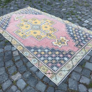 3.9 ft. x 7.2 ft. Vintage Turkish Rug TR23417 Image 1