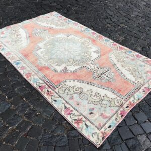 4 ft. x 7.5 ft. Vintage Turkish Rug TR23427 Image 1
