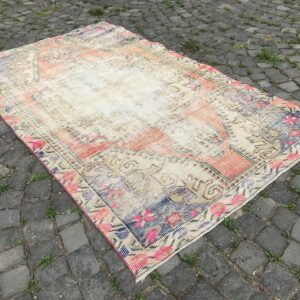 4.4 ft. x 7.2 ft. Vintage Turkish Rug TR23467 Image 1
