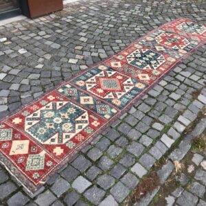 2.5 ft. x 11.9 ft. Vintage Turkish Rug TR23617 Image 1