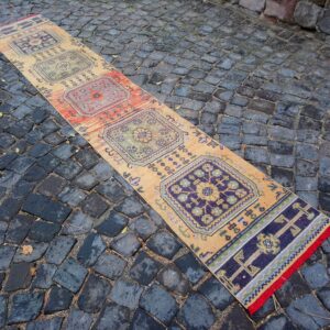 2.1 ft. x 11.5 ft. Vintage Turkish Rug TR23667 Image 1