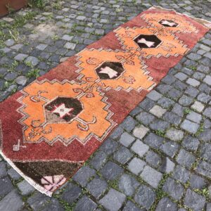 2.6 ft. x 8.2 ft. Vintage Turkish Rug TR23827 Image 1