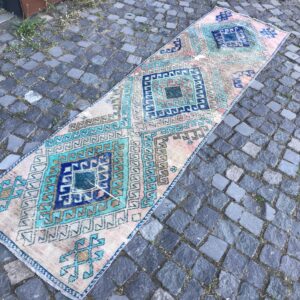 2.6 ft. x 9.3 ft. Vintage Turkish Rug TR23867 Image 1