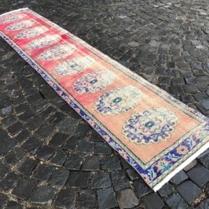 2.2 ft. x 10.7 ft. Vintage Turkish Rug TR23917 Image 1