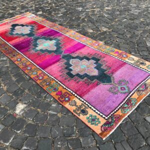 3.4 ft. x 9.5 ft. Vintage Turkish Rug TR23927 Image 1