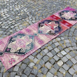 2.5 ft. x 9.4 ft. Vintage Turkish Rug TR24097 Image 1