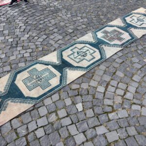 2.4 ft. x 12.5 ft. Vintage Turkish Rug TR24287 Image 1