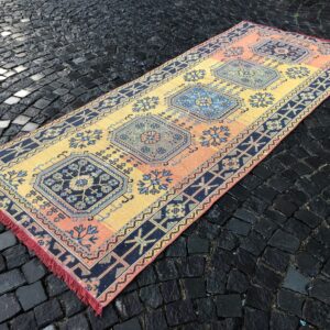 4.3 ft. x 10.3 ft. Vintage Turkish Rug TR24337 Image 1