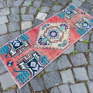 1.2 ft. x 3 ft. Vintage Turkish Rug TR24857 Image 1